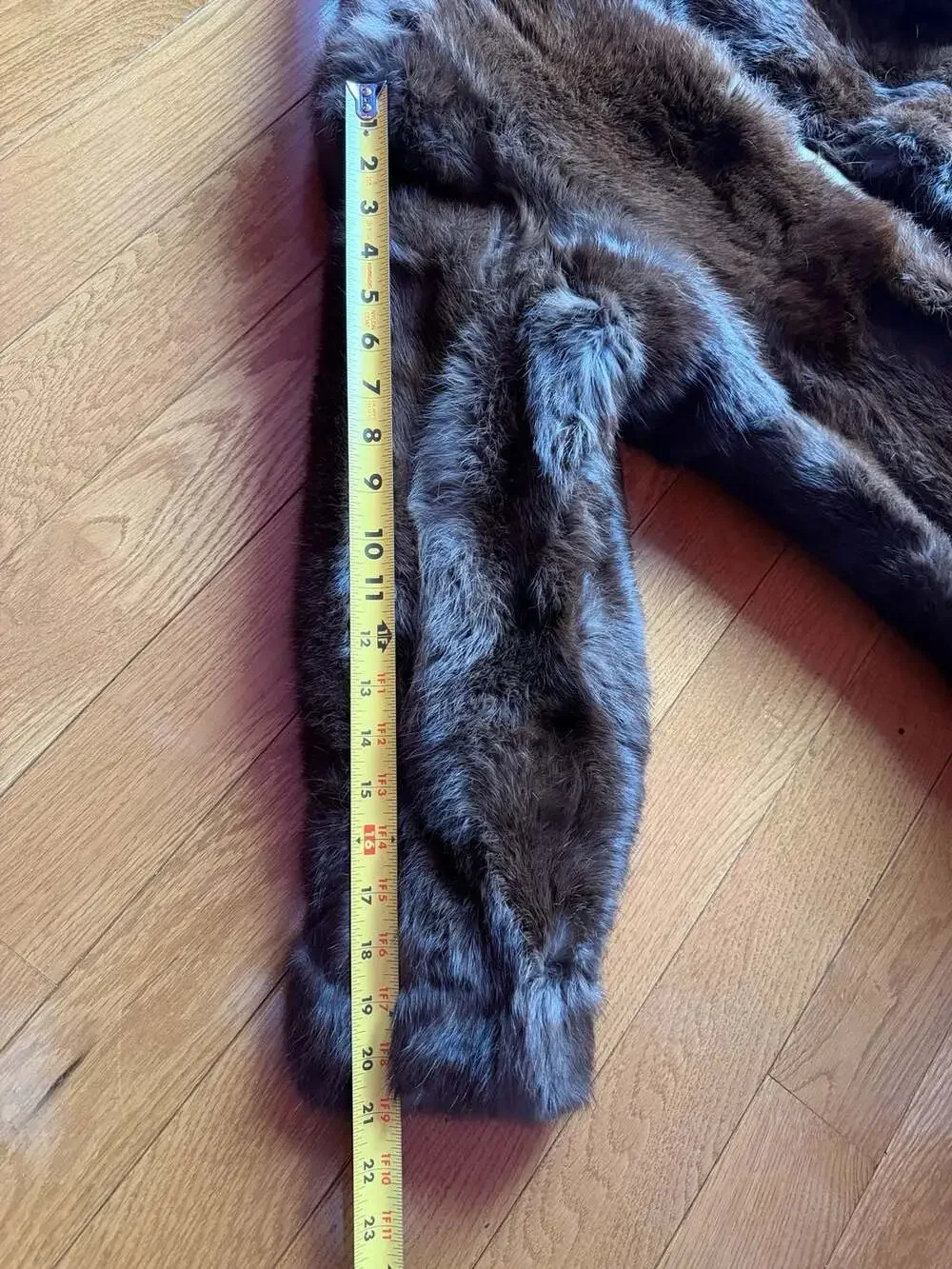 Vintage Jacques Saint Laurent for City Furs Brown Real Fur Jacket - Picture 5 of 7
